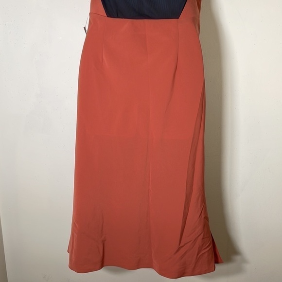NWT. Topshop 8 Mesh Back Bardot Midi Dress. - Picture 12 of 12